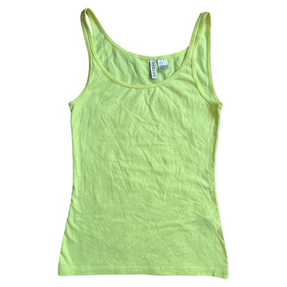 H&M Divided Yellow Tank Top, S - Picture 1 of 3